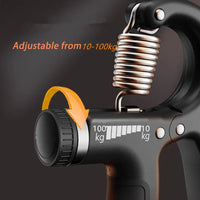 Portable Adjustable Hand Gripper 5-60kg – Wrist, Forearm & Finger Strength Training