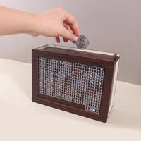 Rupees Saving Box – 1,000,000 PKR Wooden Money Challenge – Smart Financial Planning Gift for Adults in Pakistan – Saving Box – Saving Money Box – Saving Box For Money I Money Saving Box I Saving Box  I Mister Traders 10 Lac Saving Money Box