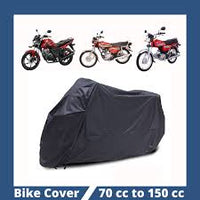 Full Size Waterproof Motorcycle Cover for 70cc & 125cc – Heavy-Duty 190T UV Protective, Scratch & Dust Proof Outdoor Bike Cover with Storage Bag