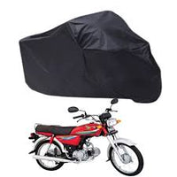 Full Size Waterproof Motorcycle Cover for 70cc & 125cc – Heavy-Duty 190T UV Protective, Scratch & Dust Proof Outdoor Bike Cover with Storage Bag